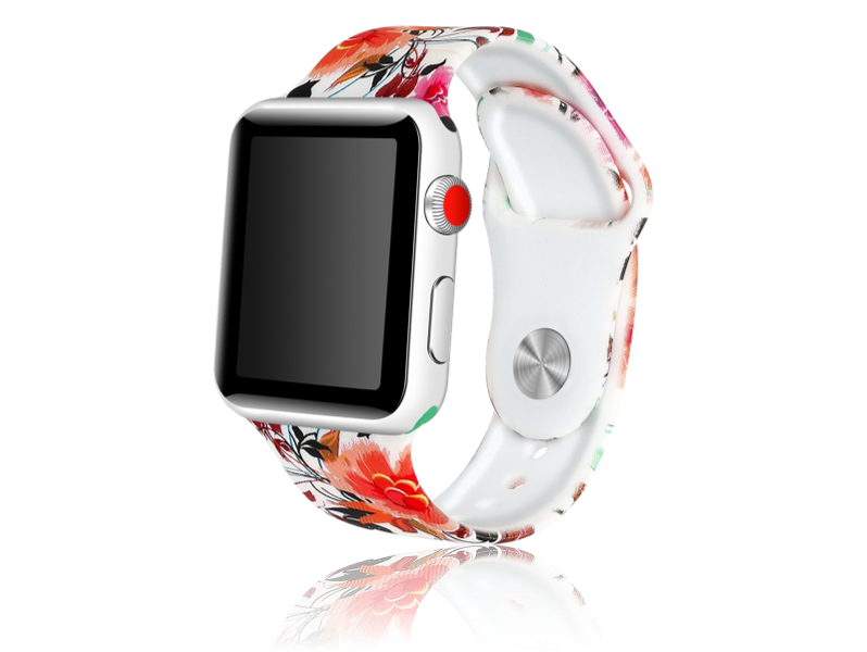 Artigas Rem i Silikone til Apple Watch 10 - 46mm-Pink