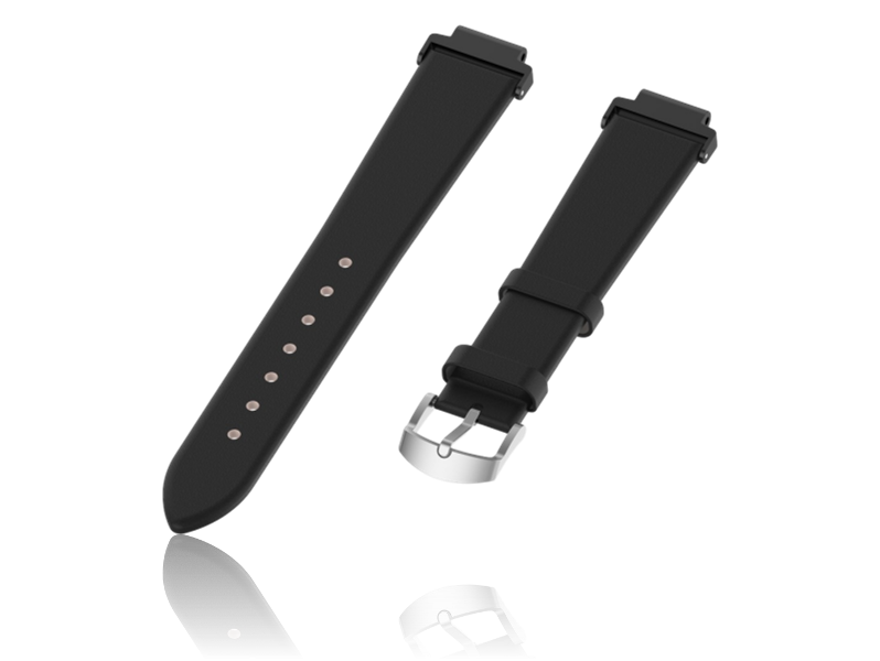 Lazio rem i PU læder til Garmin Forerunner 220 / 230 / 235 / 620 / 630 / 735 / 735XT - Sort