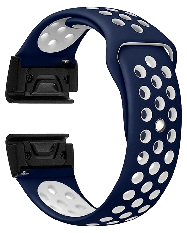 Kolo Silikone Rem til Garmin Fenix 3 / 3 HR - Mørkeblå