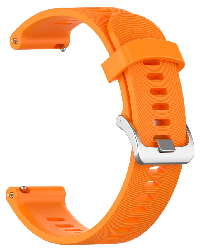 Silikone Rem til Garmin Forerunner 245 / 645 / 570 42mm - Orange