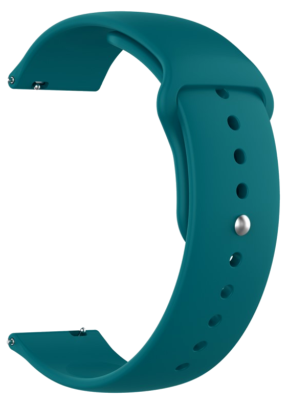 Sportina silikone rem til Garmin Venu 2S (40mm) / Venu 3S (41mm) - Petroleum