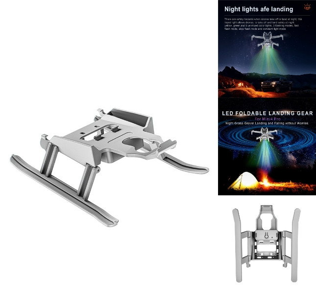 LED-oplyst landinggear til DJI Mini 4 Pro