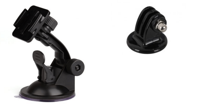 Pakke m. Sugekop Mount til GoPro & Tripod Mount / Adapter til GoPro
