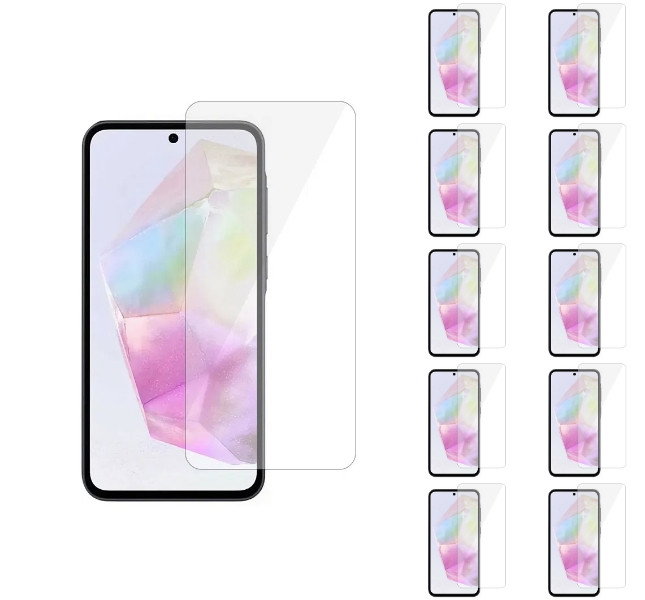 10 stk. Samsung Galaxy A36 5G / A56 5G Beskyttelsesglas / Skærmbeskyttelse / Glas