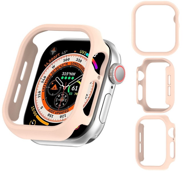 Apple Watch Series 10 & 11 42mm Cover / Beskyttelsescover i Past - Pink
