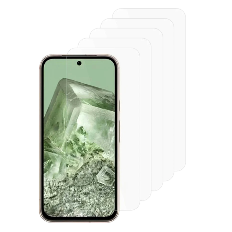 5 stk Google Pixel 8a Skærmbeskyttelse / Glas