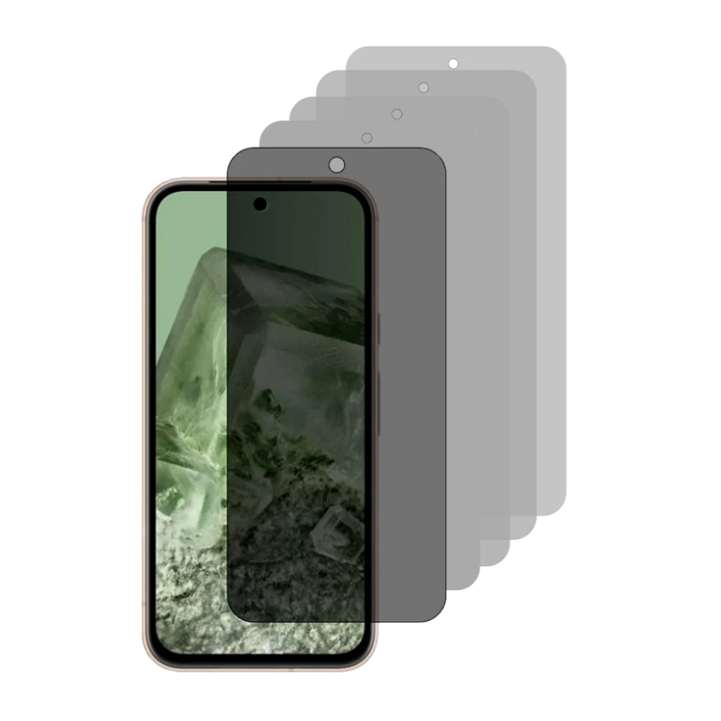 5 stk Google Pixel 8a Skærmbeskyttelse / Privacy Glas