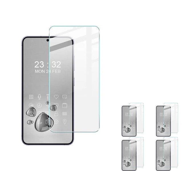 4 stk. Samsung Galaxy S25 Edge Beskyttelsesglas / Skærmbeskyttelse / Glas