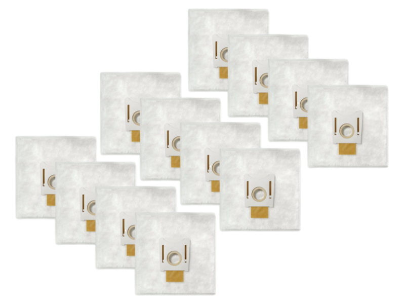 12 Stk Støvsugerposer til Bosch Type D, E, F, G & H - Inkl. Filter