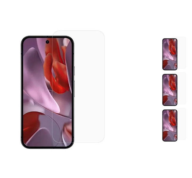 3 stk. Google Pixel 9a Beskyttelsesglas / Hærdet Glas