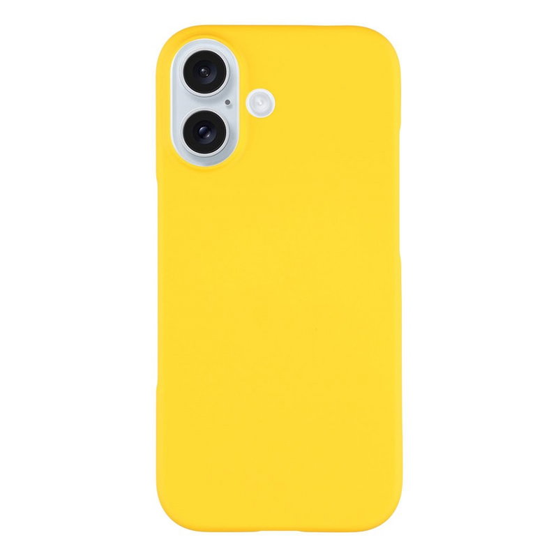 iPhone 17 Hard Case Cover med Mat Overflade - Gul