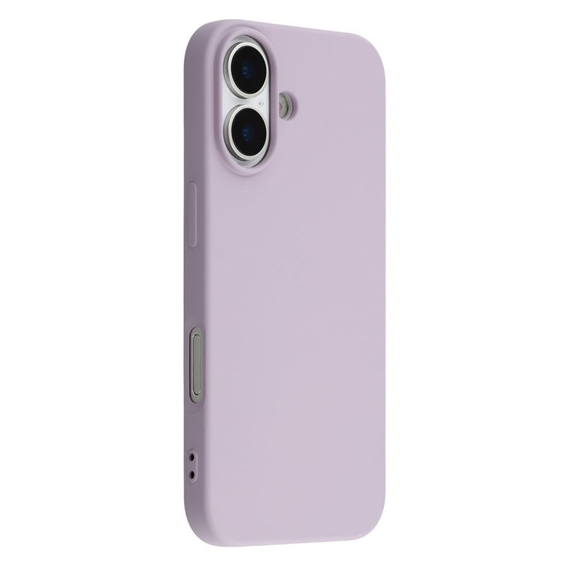 iPhone 17 Silikone Cover med Blød Inderside - Lilla