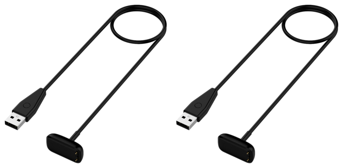 2 Stk Oplader Kabel til Fitbit Charge 5 / 6