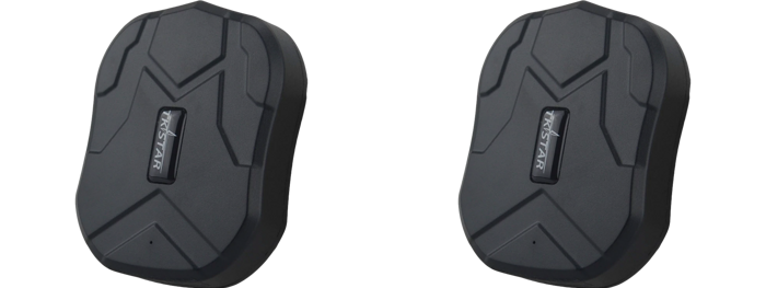 2 Stk Barco M4 GPS Tracker til fx. Bil, Båd & Maskiner med Genopladeligt Batteri