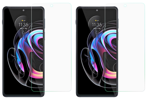 2x Skærmbeskyttelse / Hærdet Beskyttelsesglas til Motorola Edge 20 / Pro