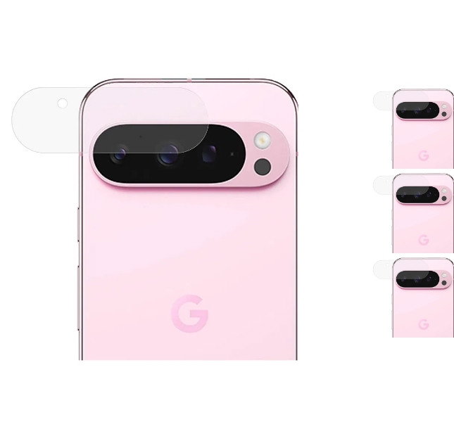 3 stk. Google Pixel 10 Pro Kamera Beskyttelsesglas - Hærdet Glas