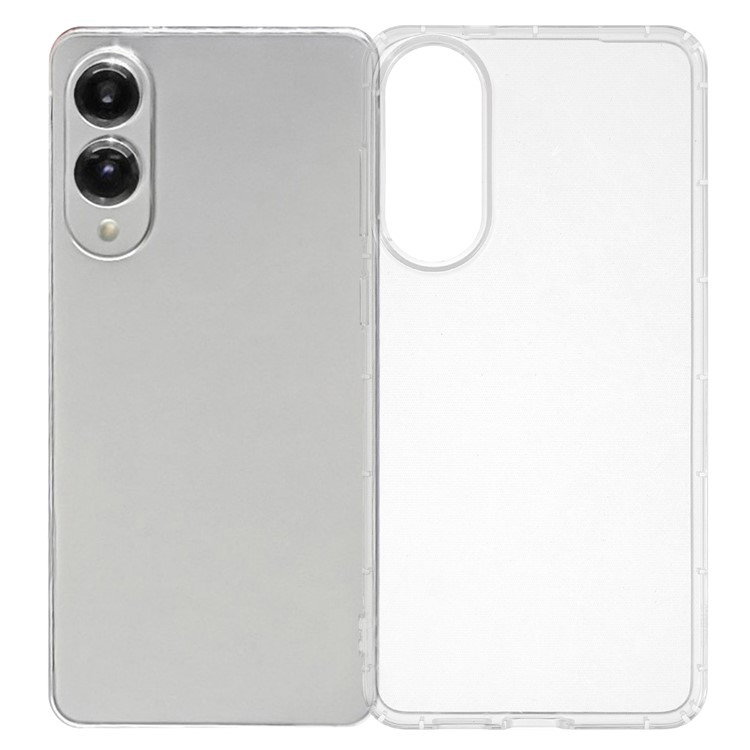 Samsung Galaxy S25 Edge Gennemsigtigt Silikone Cover