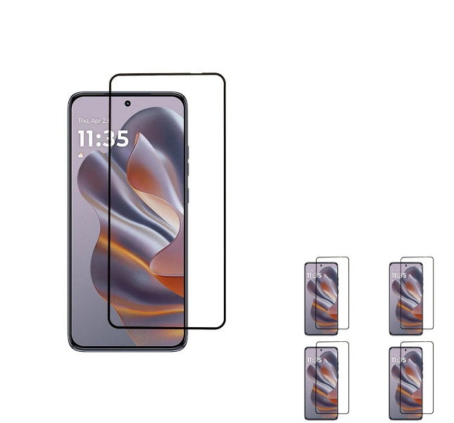 4 stk. Motorola Edge 50 Neo Beskyttelsesglas / Skærmbeskyttelse / 3D Glas