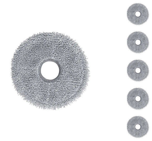 5 stk. Mopper til Dreame L50 Ultra / Dreame L40 Ultra AE / Dreame L40s Pro Ultra