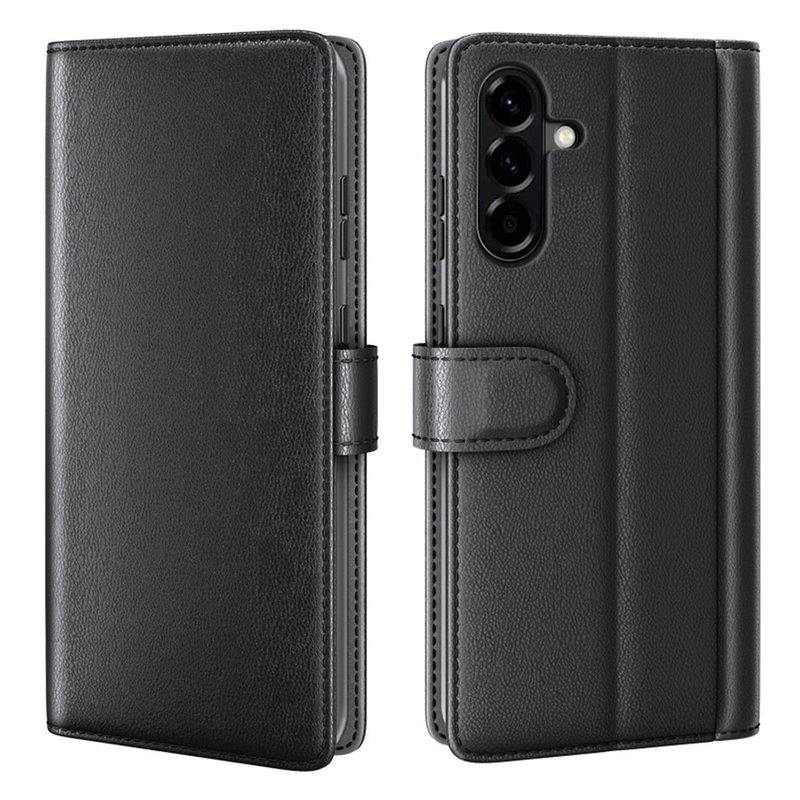 Samsung Galaxy A57 5G Flip Cover i Læder med Pung og Ståfunktion - Sort