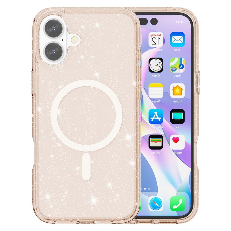 iPhone 17 Cover med MagSafe Med Glimmer