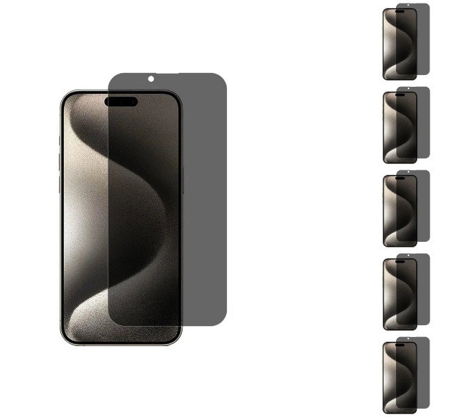 Installationsproces for iPhone 16 Pro Max beskyttelsesglas med privatlivsfilter