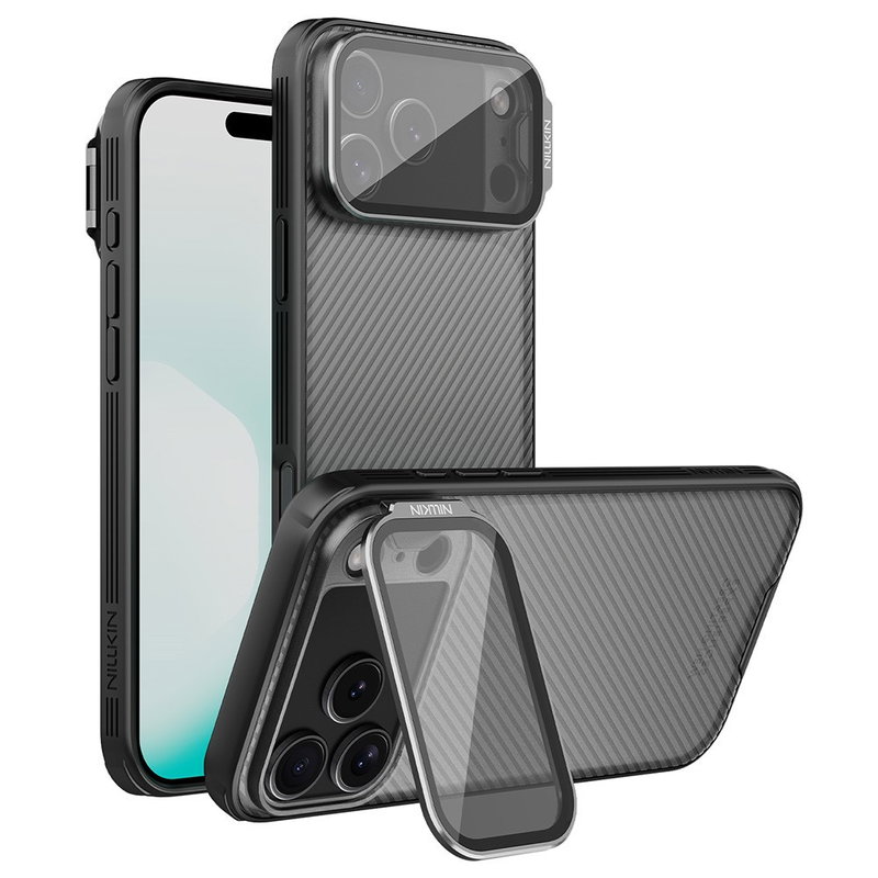 iPhone 17 Pro Max Cover med Kamerabeskyttelse og Kickstand