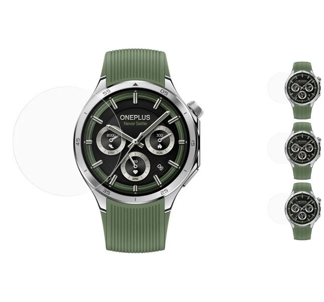 3 stk. OnePlus Watch 3 Skærmbeskyttelse / Hærdet Beskyttelsesglas