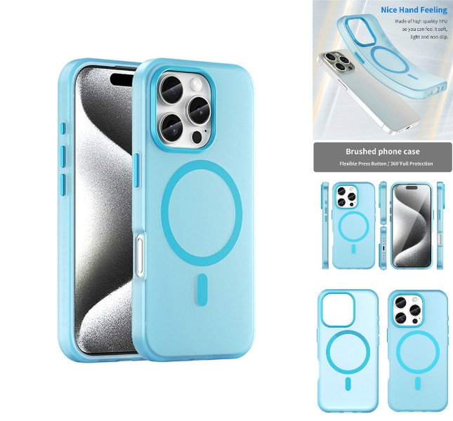 iPhone 16 Pro Cover med MagSafe set forfra