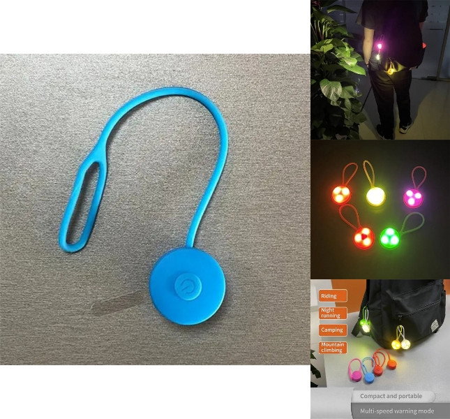 Mini LED Lys til Rygsæk i brug