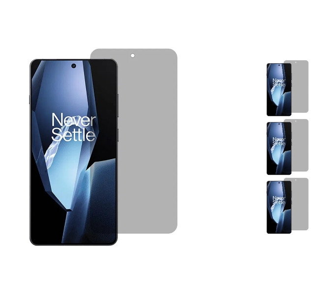 3 stk. OnePlus 13R Privacy Glas / Skærmbeskyttelse