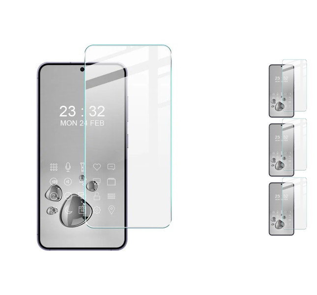 3 stk. Samsung Galaxy S25 Edge Beskyttelsesglas / Skærmbeskyttelse / Glas