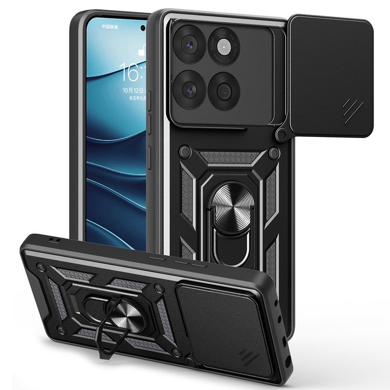 Motorola Edge 60 / Edge 60 Fusion Cover med Kamerabeskyttelse - Sort
