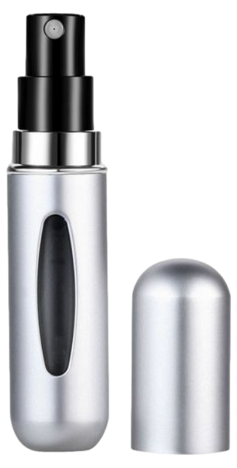 Rejsekit: Mini Parfumespray, Lyddæmpende Ørepropper, Sikkerhedsrem & Sovemaske