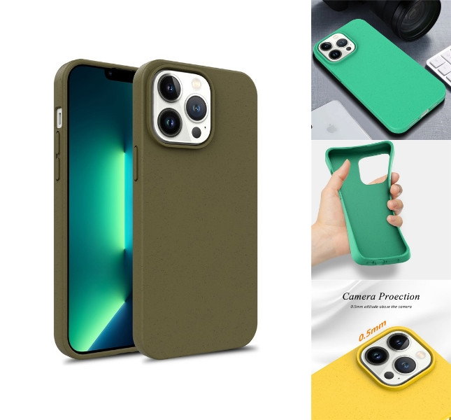 iPhone 16 Pro med miljøvenligt cover