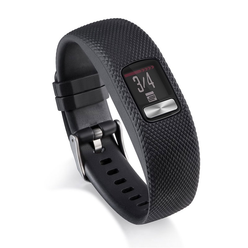 Garmin VivoFit 4 Urrem i Silikone - Sort