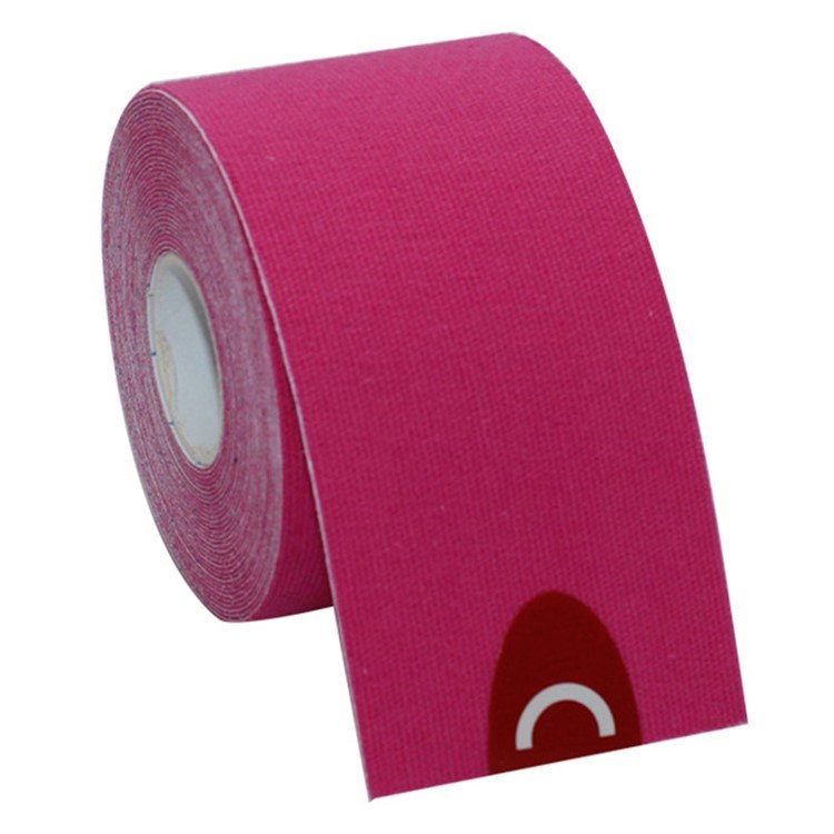 Kinesiologi Sportstape Pink rullet op