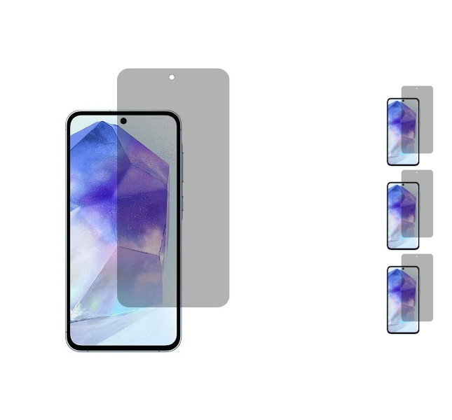 3 stk. Samsung Galaxy A36 5G / A56 5G Beskyttelsesglas / Skærmbeskyttelse / Privacy Glas