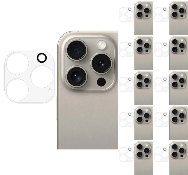 Kameralinse Beskyttelsesglas til iPhone 16 Pro Max