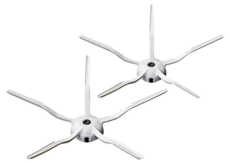 2 stk Sidebørster til Roborock Q5 Pro / Pro Plus