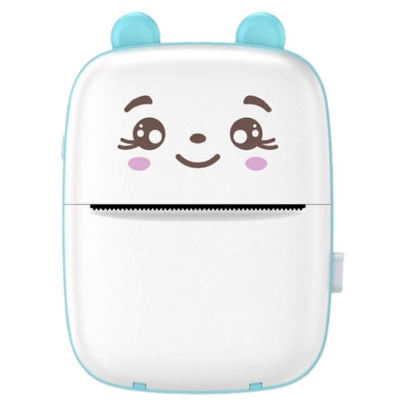 A8 Kawaii Trådløs Sort/Hvid Miniprinter til Smartphone