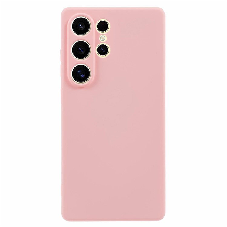 Samsung Galaxy S25 Ultra Cover Silikone Cover - Lyserød