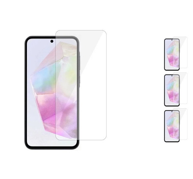3 stk. Samsung Galaxy A36 5G / A56 5G Beskyttelsesglas / Skærmbeskyttelse / Glas