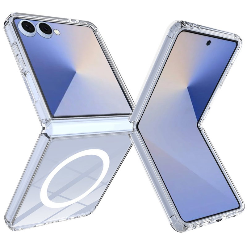 Samsung Galaxy Z Flip7 5G Cover - Gennemsigtigt & MagSafe-kompatibelt