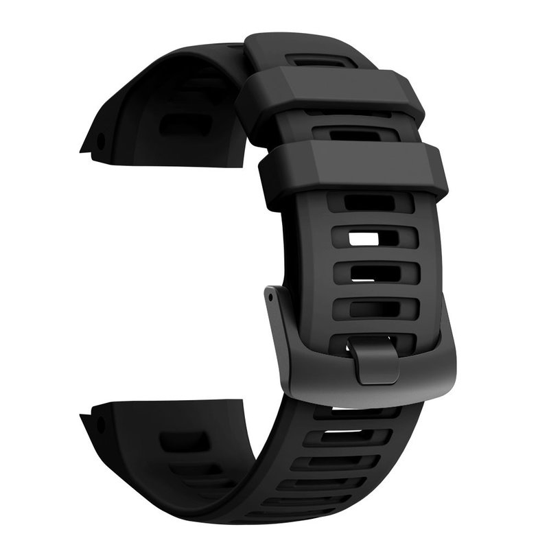 3x Silikone urrem til Garmin Instinct-serien – Sort, Orange & Hvid