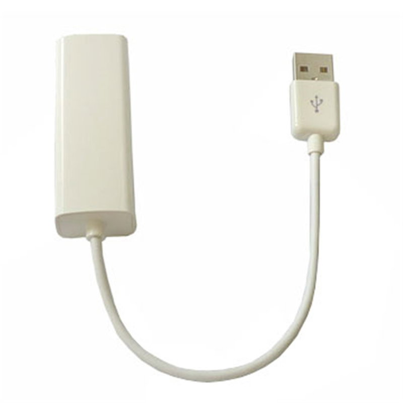 USB Ethernet AdapterUSB Ethernet Adapter til computer – med 3-ports USB Hub