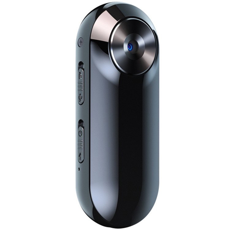 Mini Kamera med Klip & Stemmeoptager - 1080P HD, 120° Vinkel, 128GB Lagring