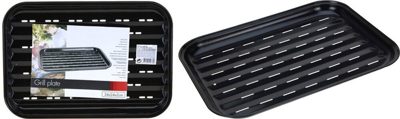 Sort Grillbakke i Metal