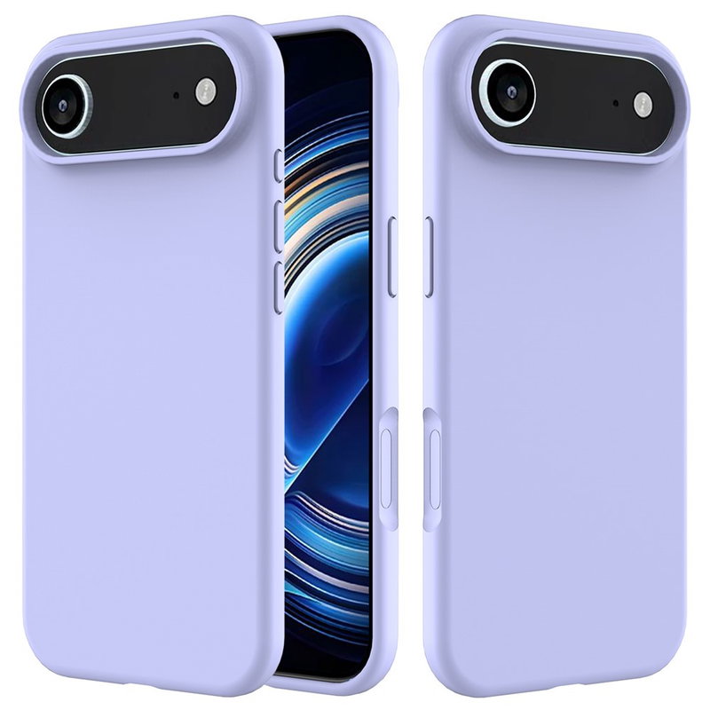 iPhone Air Silikone Cover med Blød Inderside - Lilla