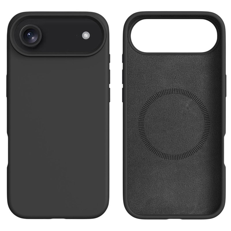 Soft Matte iPhone Air Silikone Cover med MagSafe og Blød Inderside
